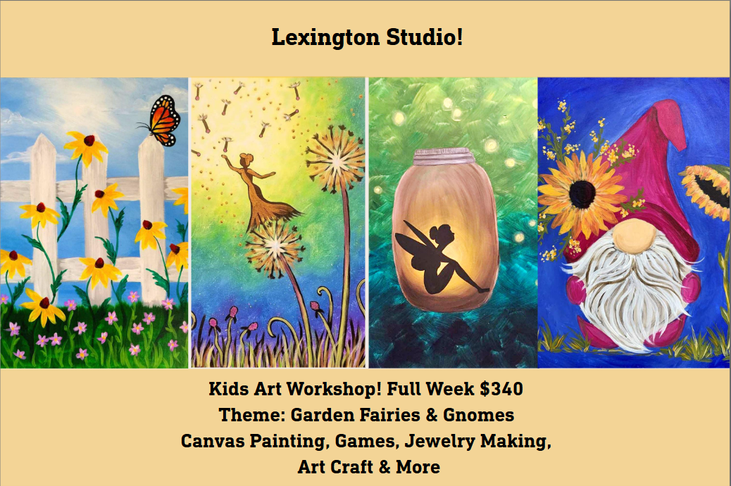 FULL WEEK CAMP! Theme: Garden Fairies & Gnomes